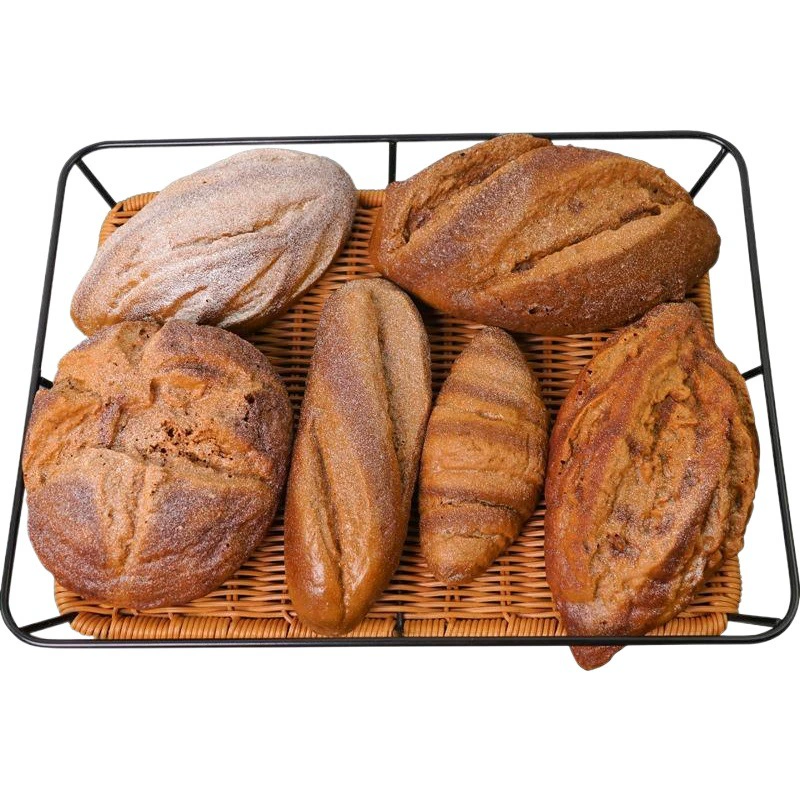 Активность медленный отскок тюк карамельный ржаной хлеб модель десертный магазин украшение шкафа фотография Реквизит имитация хлеба