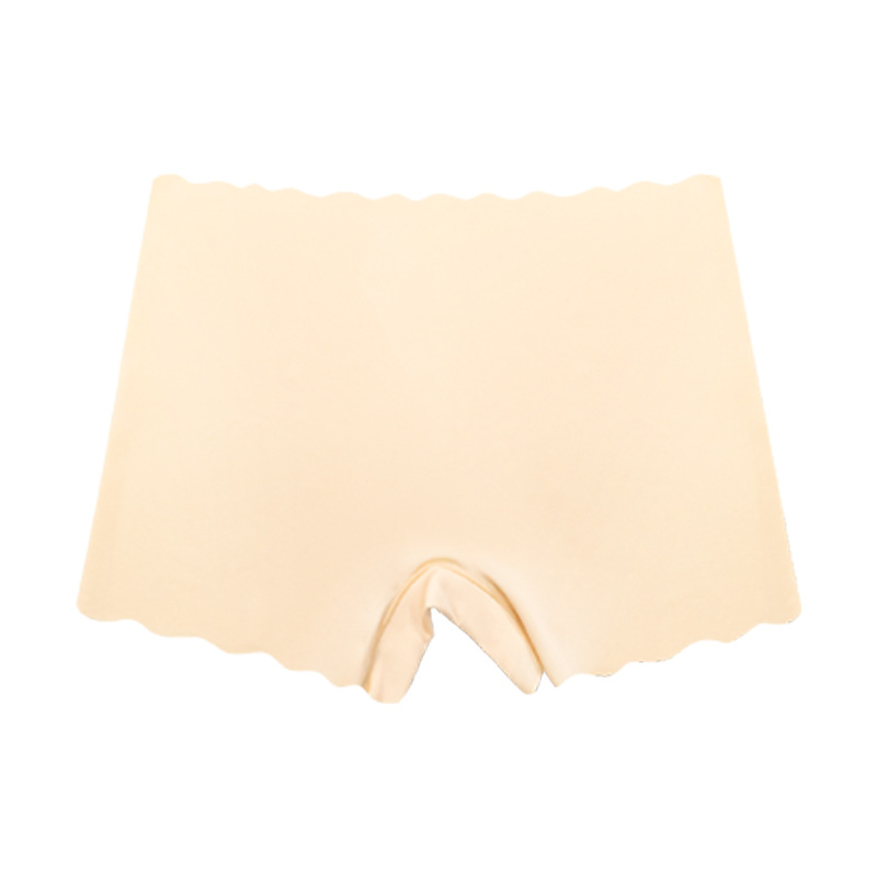 Pantalones de seguridad de cintura alta sin marcas europeas y estadounidenses se pueden usar sin bordes ondulados, leggings elásticos de alta resistencia, pantalones de seda de hielo.