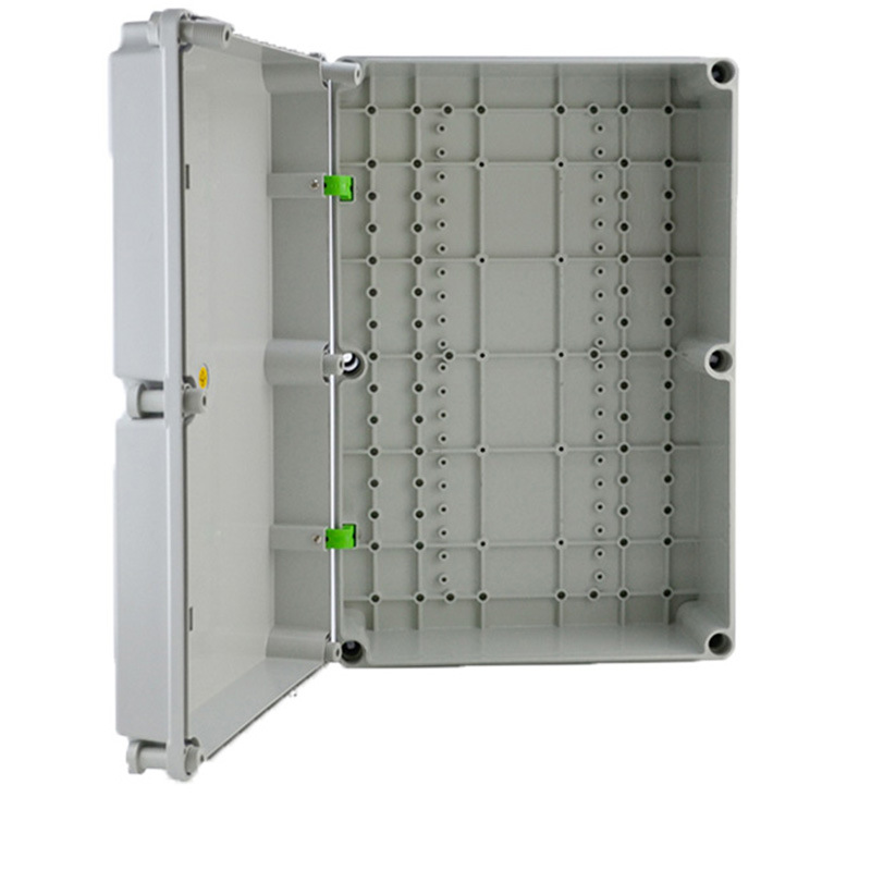 批发PC户外箱 防水箱 塑料接线盒内合页LY-PC-283813 280*380*130