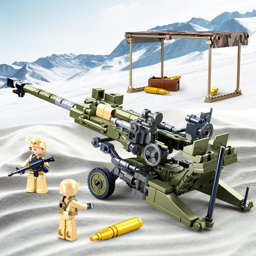Little Louban Building Model King 0890-2 Aircraft Tank Fighter Children's Assembling Building Block Toy Boys 0891