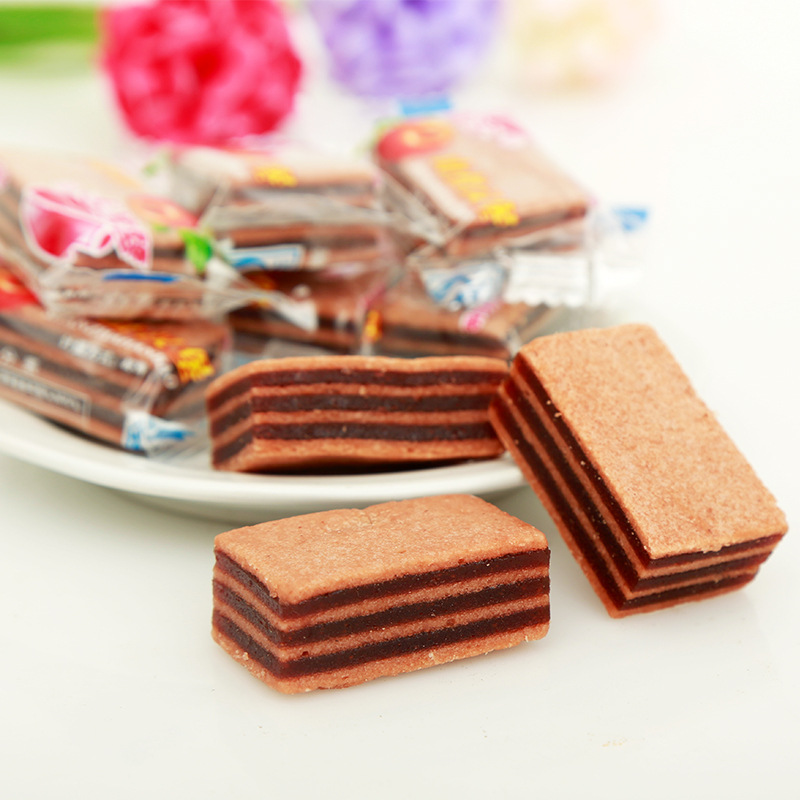 Mountain ash burger small package bulk hawthorn slice filling fruit snack individual packaging hawthorn strip preserved fruit wholesale