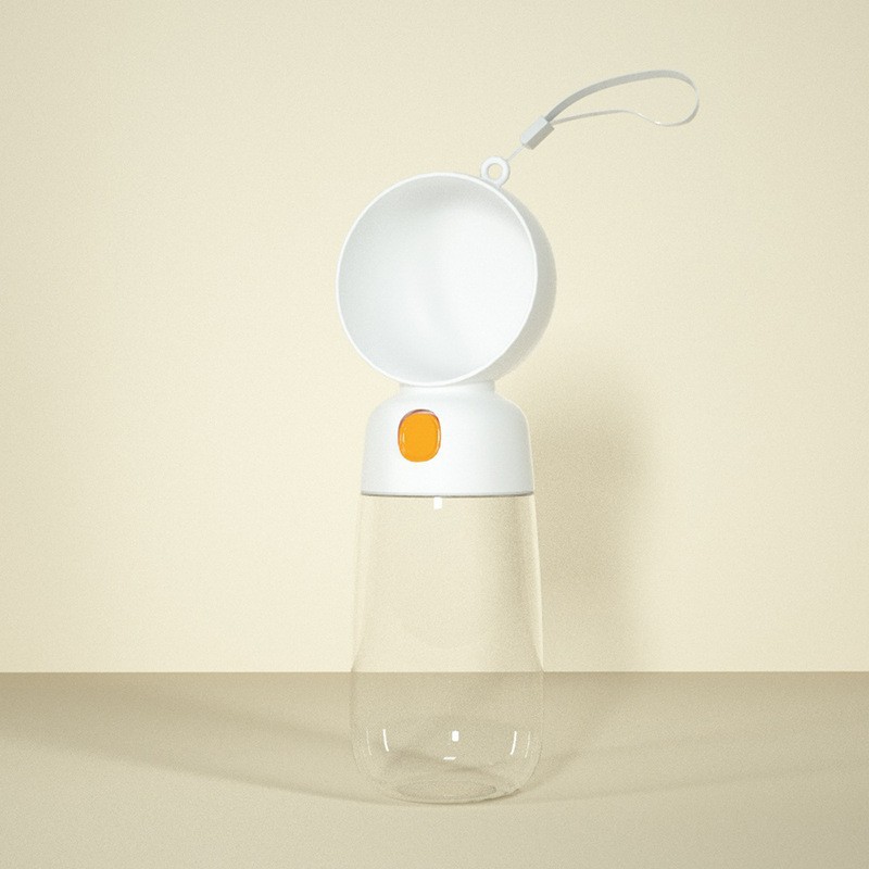 Mascotas que salen con la taza para perros y gatos, cordón portátil, hervidor plegable, bebedero de gran capacidad, tazón para perros, venta al por mayor transfronteriza