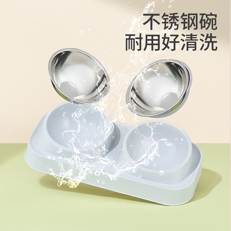 Tacos para gatos Tacos para perros Tacos para mascotas plegables de acero inoxidable Tacos para gatos Tacos elevados Tacos antideslizantes Tacos para mascotas al por mayor