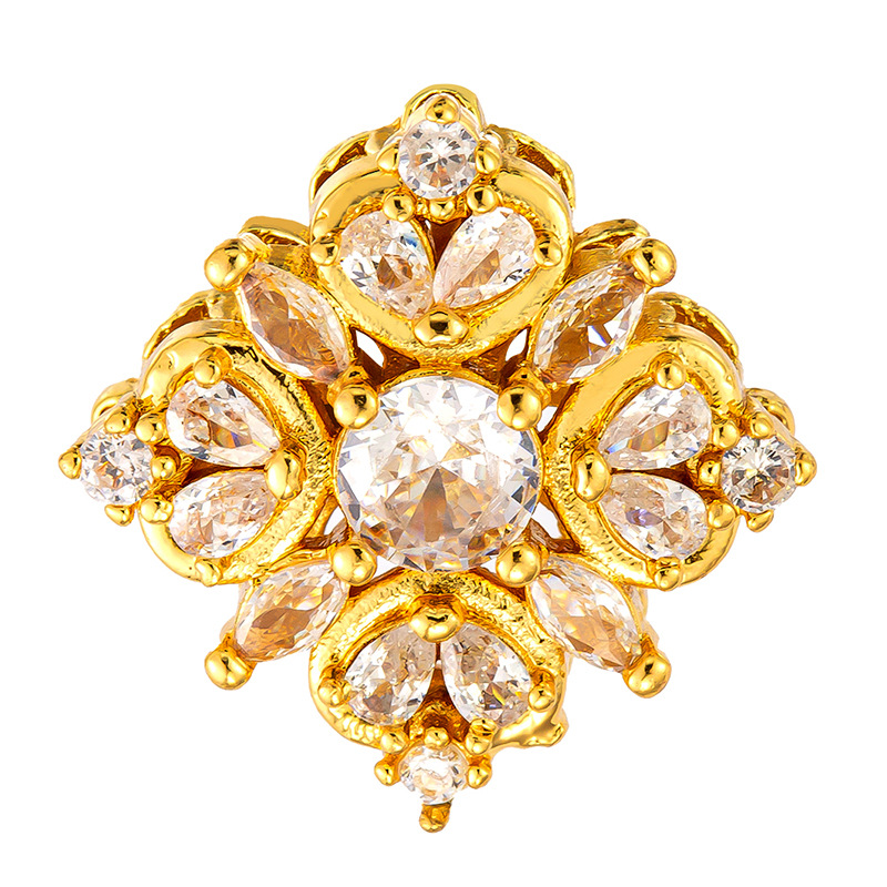 Douyin Venta caliente Colgante de microincrustaciones de cobre chapado al por mayor Cientos de colgantes de cobre opcionales a su gusto, fábrica de origen al por mayor sin cadena