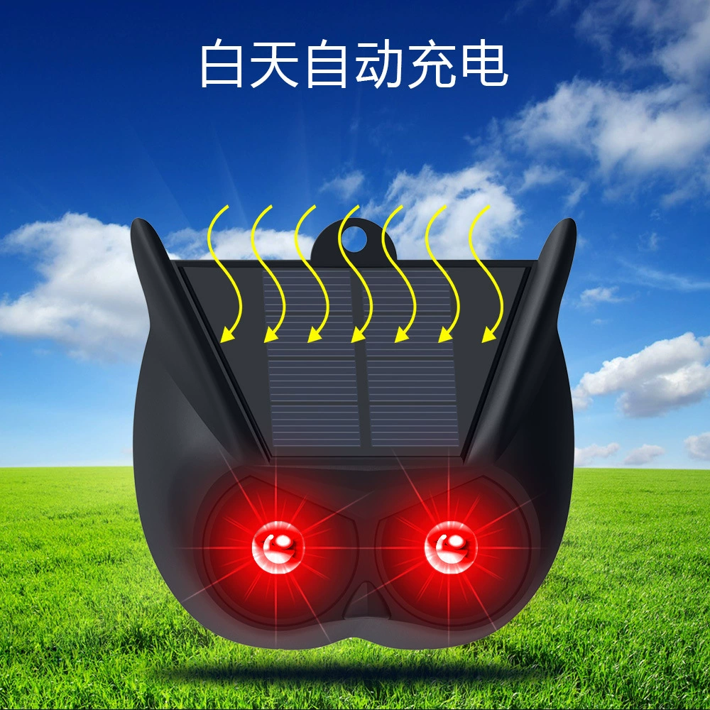 Солнечный флеш-драйвер светодиодный красный флеш-драйв артефакт на открытом воздухе драйв животных сигнальная лампа