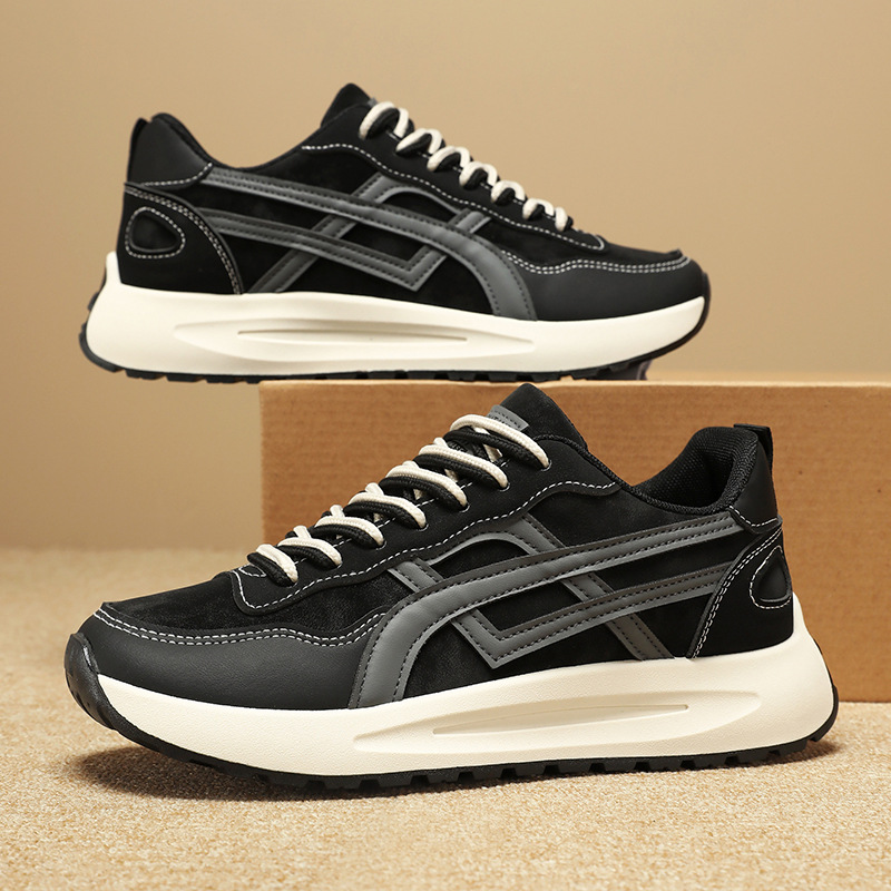 Zapatos de hombre invierno nuevos zapatos ligeros transpirables con suela gruesa, moda, zapatos de running casuales, zapatos deportivos, zapatos de estudiantes