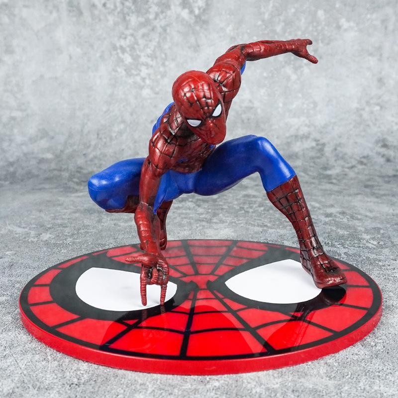 Large Solid Spider Ornament Alliance Anime Figure Cake Decoration Doll Pvc Ornament Central Control Decoration Cross-Border
