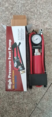Car pump pedal air Hava nasosu - large-red-tube
