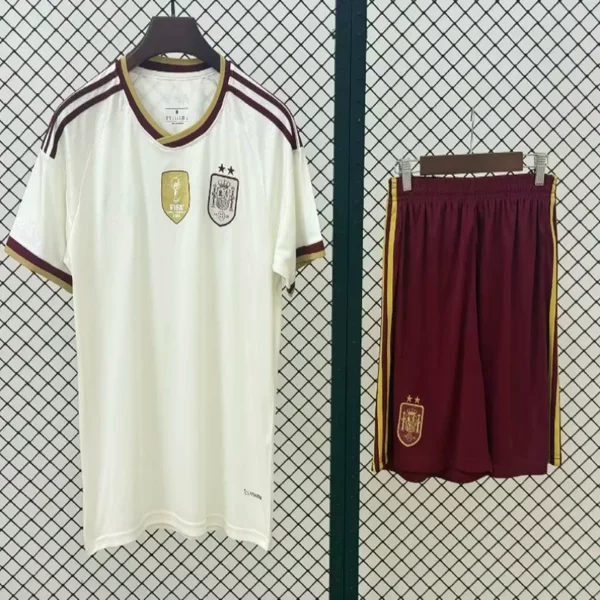 Football Uniform Set 2026 World Cup Champion Spain Football Uniform Set Home and Away Yamal Jersey Double Star