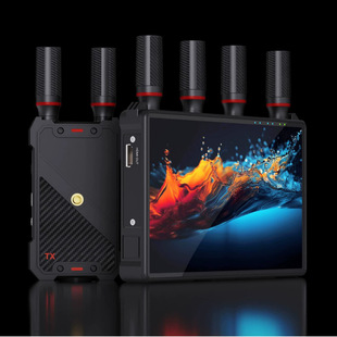 The New Product Can Pass through Walls and Supports One-Shot and Five-Reception Transmission Distance 400m HDMI Wireless Image Transmission with Screen
