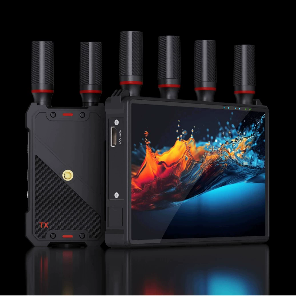 Новый продукт может проходить сквозь стены и поддерживает передачу от одного до пяти на расстоянии 400m и беспроводную передачу изображения HDMI с экраном.