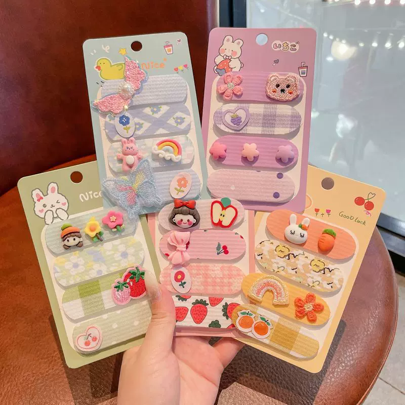 宝宝刘海贴碎发夹魔术贴整理碎发神器发箍儿童女童网红魔法头发帖