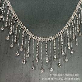 厂家热销各种 吊坠链 上衣链 凉鞋装饰链 服装辅料 烧焊钻链 码链