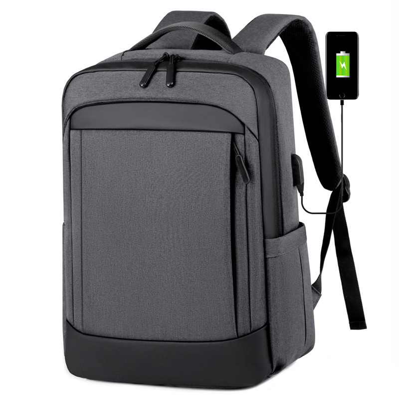 Wholesale high quality men's backpack USB business travel laptop backpack shoulder College student schoolbag