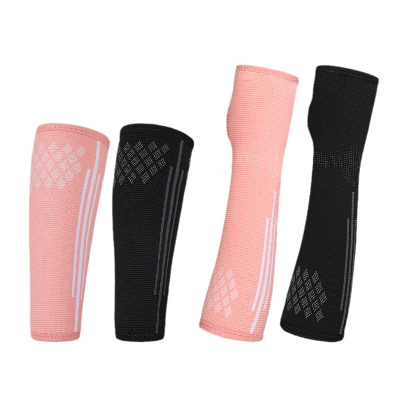 Protector de brazos para deportes de voleibol, protector de muñeca para estudiantes, protector de codo largo, tejido transpirable, protector de brazo de otoño para estudiantes y mujeres