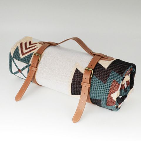 가죽 스트랩은 피크닉 매트 없이 130X180에 적합합니다☆