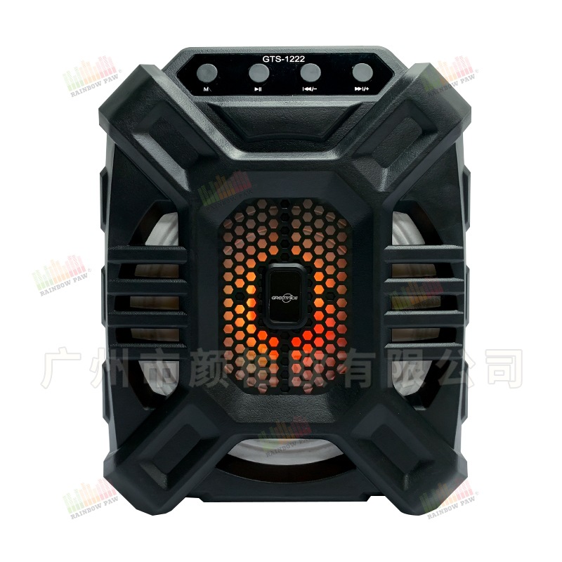 Altavoz Bluetooth de 6.5'' GTS-1222, Serie GTS, Ventas Directas de Fábrica, Altavoz Exterior con Correa