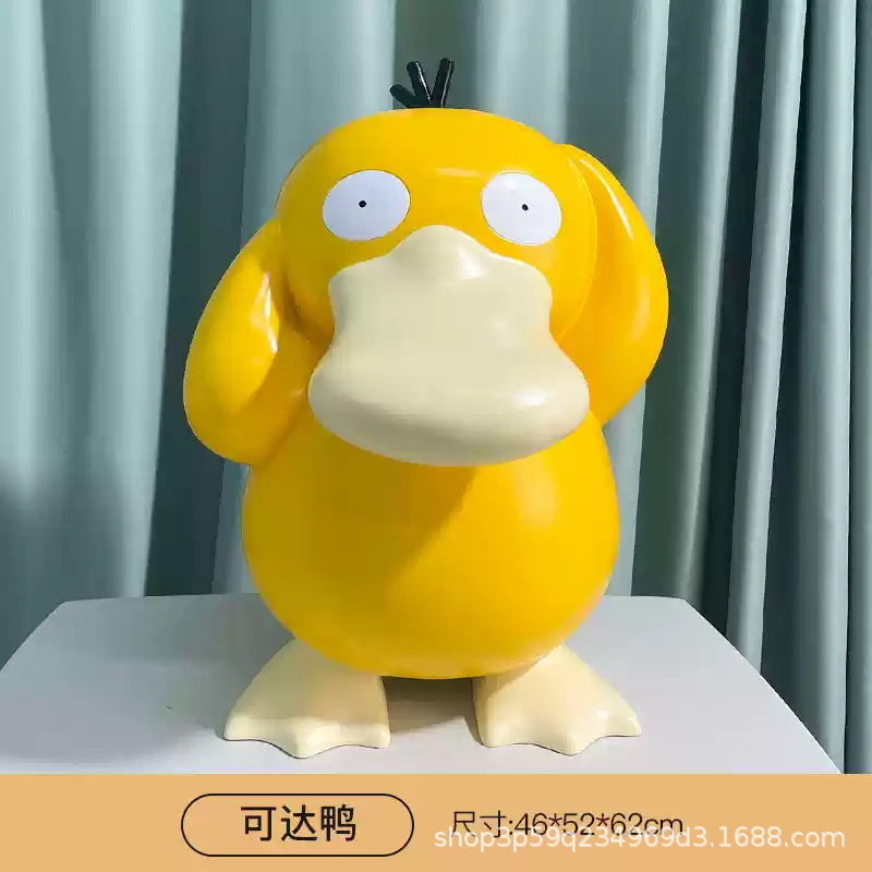 お嬢様ゼニガメフィギュア 1:1 カーカラカラピカチュウヒトカゲ大型モデル装飾品ギフト|undefined