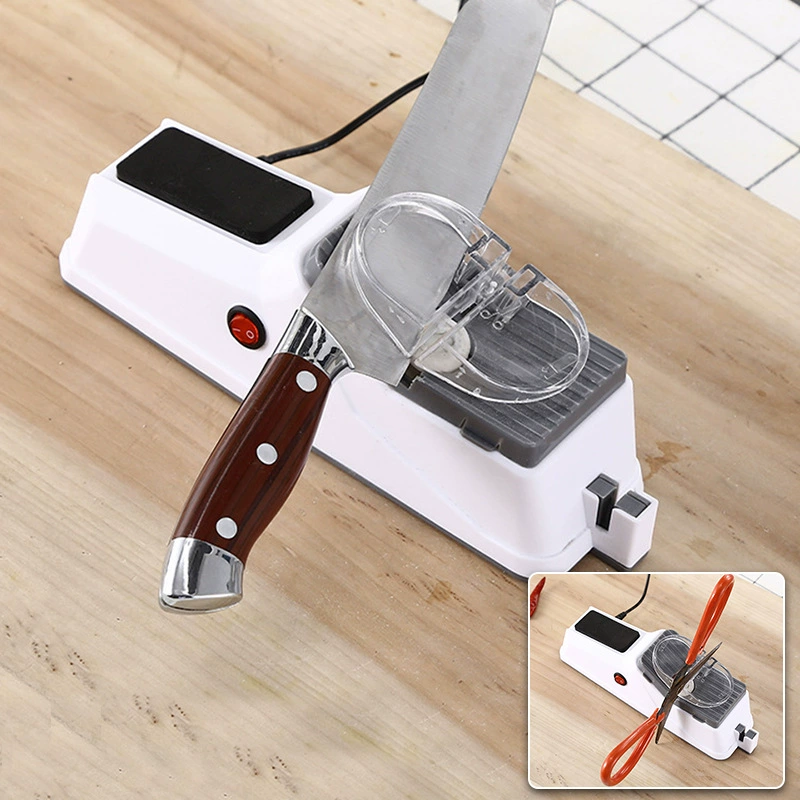 Электрическая точилка для ножей Двусторонняя основа из масличного камня шлифовальный камень бытовая точилка для ножей оптом Алмазная точилка для ножей