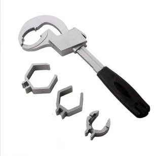 Multi-Purpose Sink Wrench, Bathroom Wrench, Plumbing Installation Sink Tool for All Major Platforms