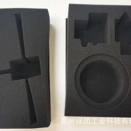 PU海绵片材 异形海绵套装 缓冲防护辅材 黑色海绵