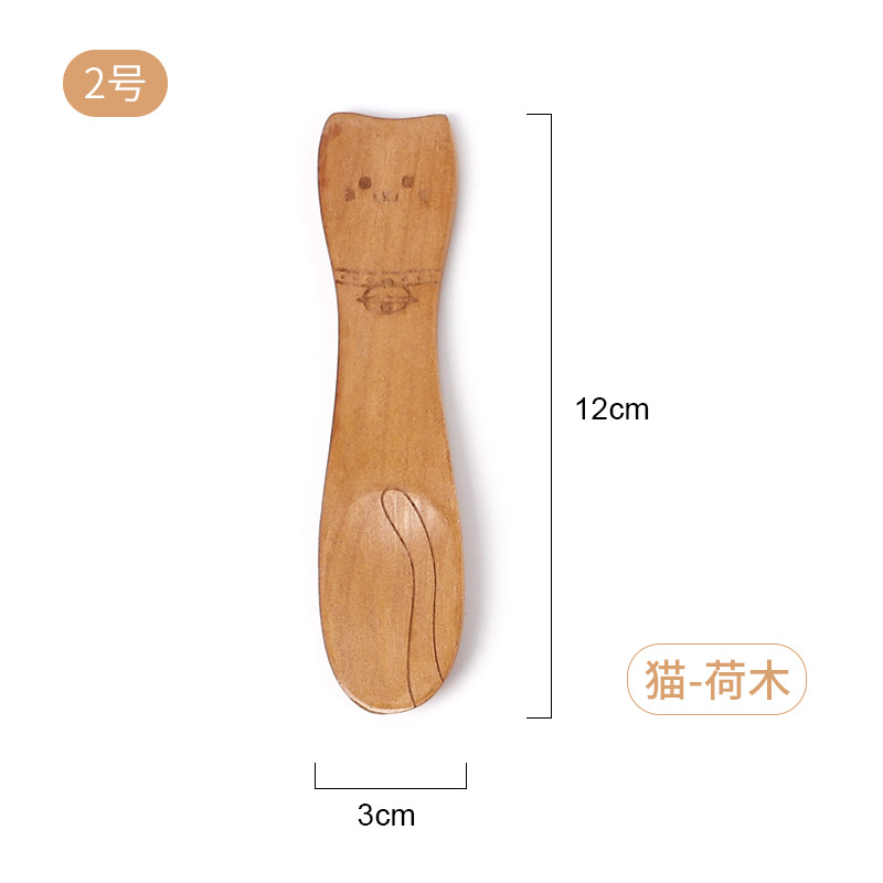 2호 연꽃나무 바니시 고양이 12*3cm