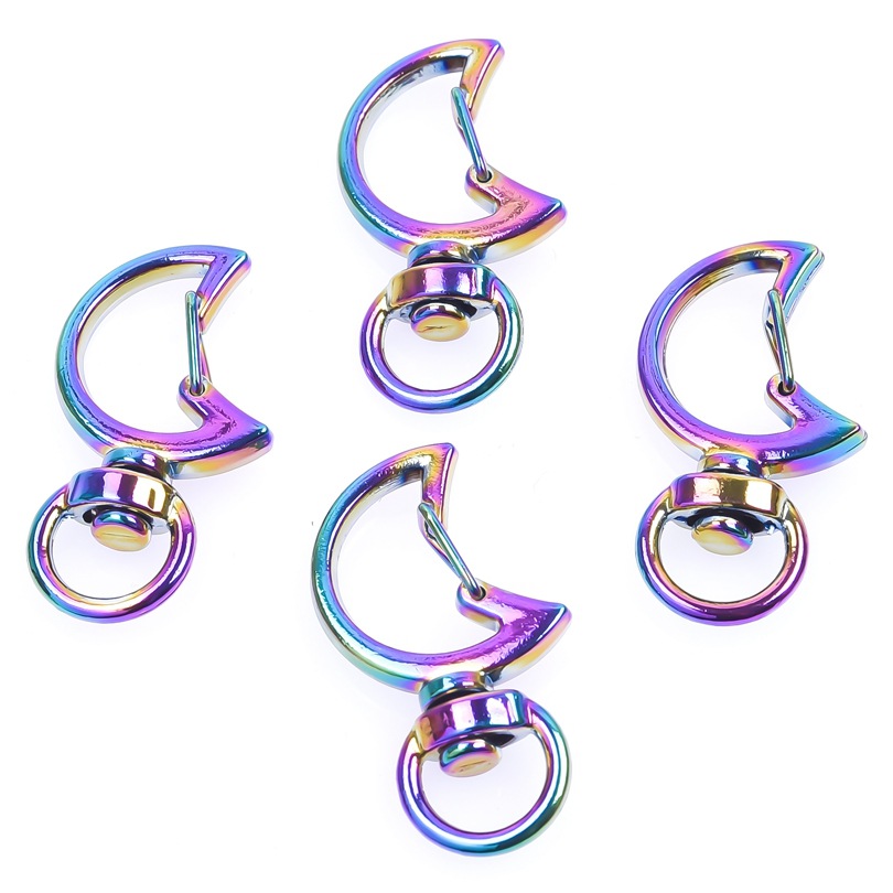 Cute Star Moon Heart Shape Alloy Plating Unisex Bag Pendant Keychain display picture 17