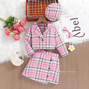 Girls 2-Piece Set with Skirt Summer Ů���r��ȹ�ӕr�����b���S