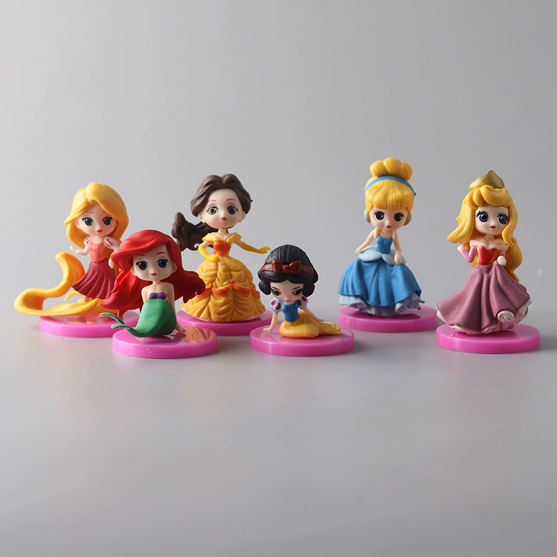 Картина мини-фигура принцессы, кукла, игрушка, русалка, оптовый
