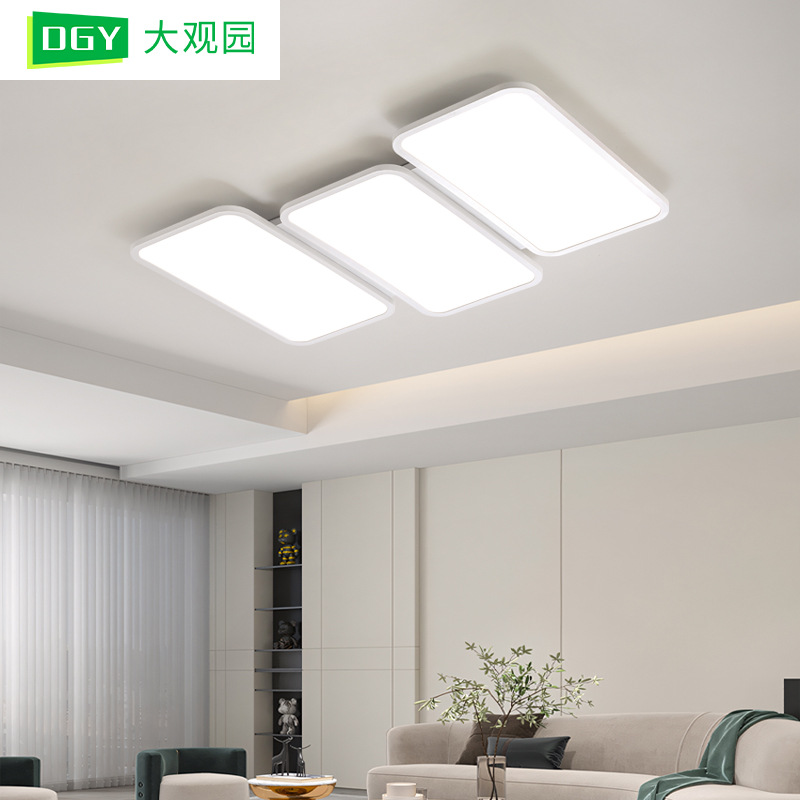 Minimalista italiano minimalista sala de estar dormitorio principal 2026 nueva iluminación atmósfera de alto nivel de espectro completo lámpara de protección de ojos principal L263