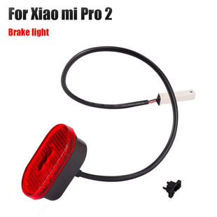 Suitable for M365 Por2 Electric Scooter Fender Tail Light Brake Light with Cable Buckle Accessories