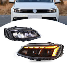 HCMOTIONZ 适用于大众速腾 Jetta 12-18款LED转向流水大灯总成