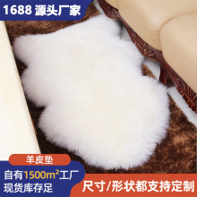 羊毛地毯沙发垫皮毛一体澳洲绵羊皮家用飘窗卧室床边整张羊皮地垫