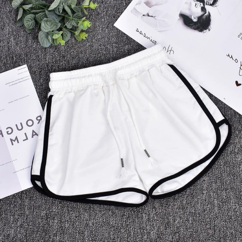 Спортивные шорты больших размеров, Женская Повседневная Свободная верхняя одежда, нижняя одежда для йоги, домашние пижамные штаны с высокой талией, шорты