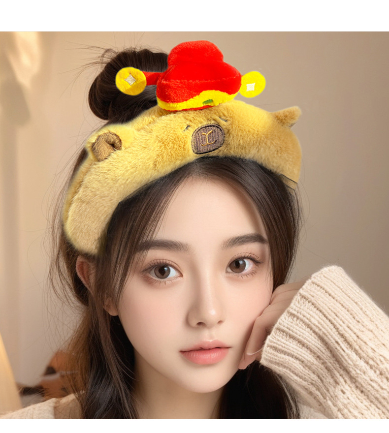 Diadema de oso con sombrero de riqueza