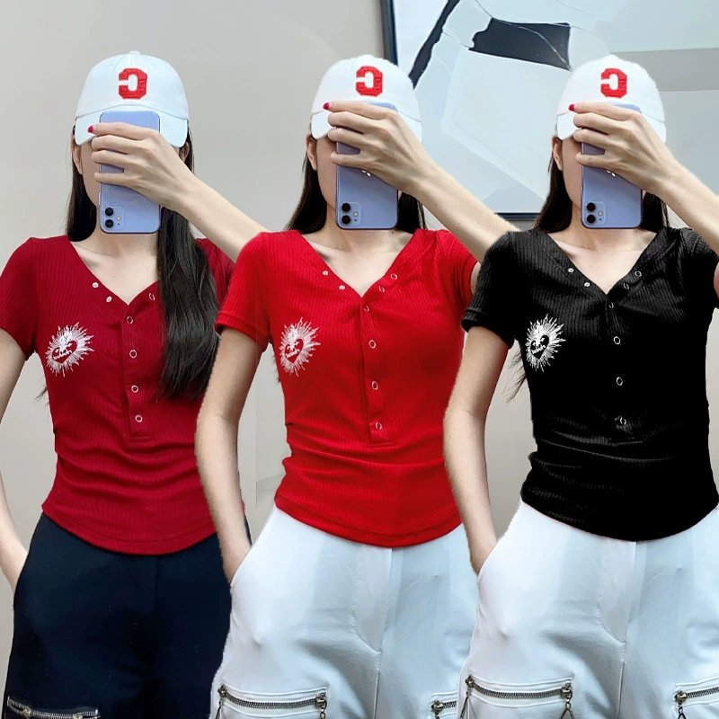 Летний тренд новый американский джазовый танец с короткими рукавами