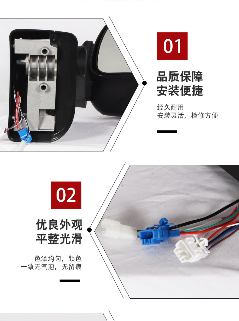 Rearview Mirror Suitable for Iveco Stralis Long-Arm Large Heavy Truck Reflector Rearview Mirror Truck Reversing Mirror