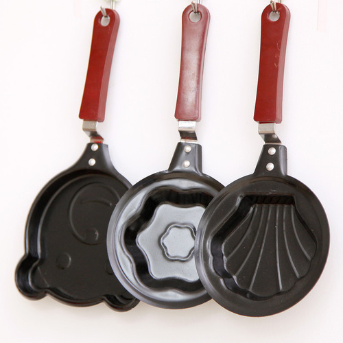 Warm breakfast omelette pot cartoon omelette frying pan mini pancake pan creative heart-shaped omelette pot wholesale without lid