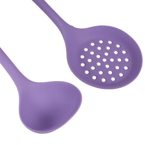 Silicone kitchen utensils 8-piece set shovel spoon soup spoon set non-stick pan special cooking small spatula spoon kitchen supplies