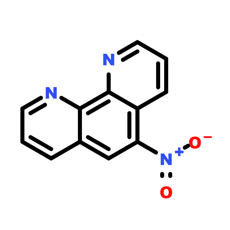 用于高校试验 货到付款 5-硝基-1,10-菲咯啉 CAS号4199-88-6