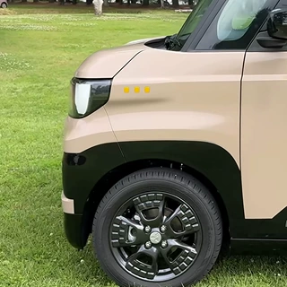 适用26款三菱Mitsubishi Delica MINI大灯两侧装饰贴外饰专车专用
