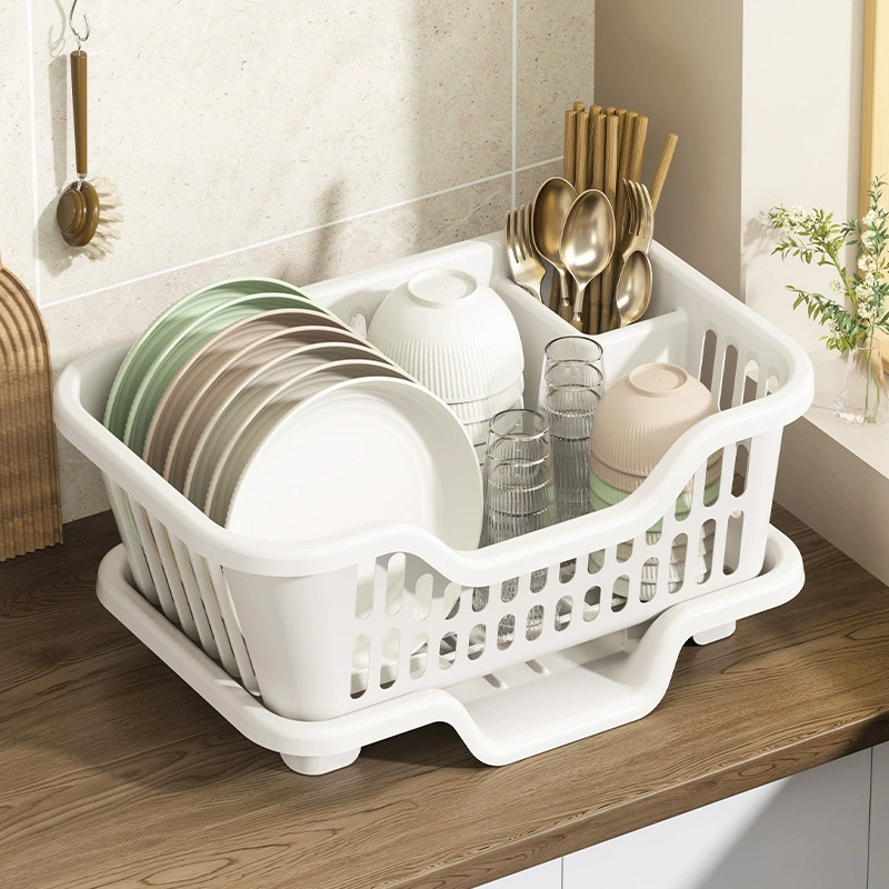 Drawing dishes, dish, dish storage shelf sink, tableware, tableware, house kitchen table table chopsticks filter water storage box