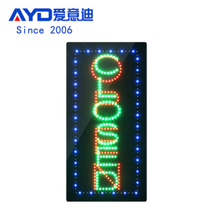 Cross-border new Open-Closed Signboard acrylic material creative decoration on and off signs
