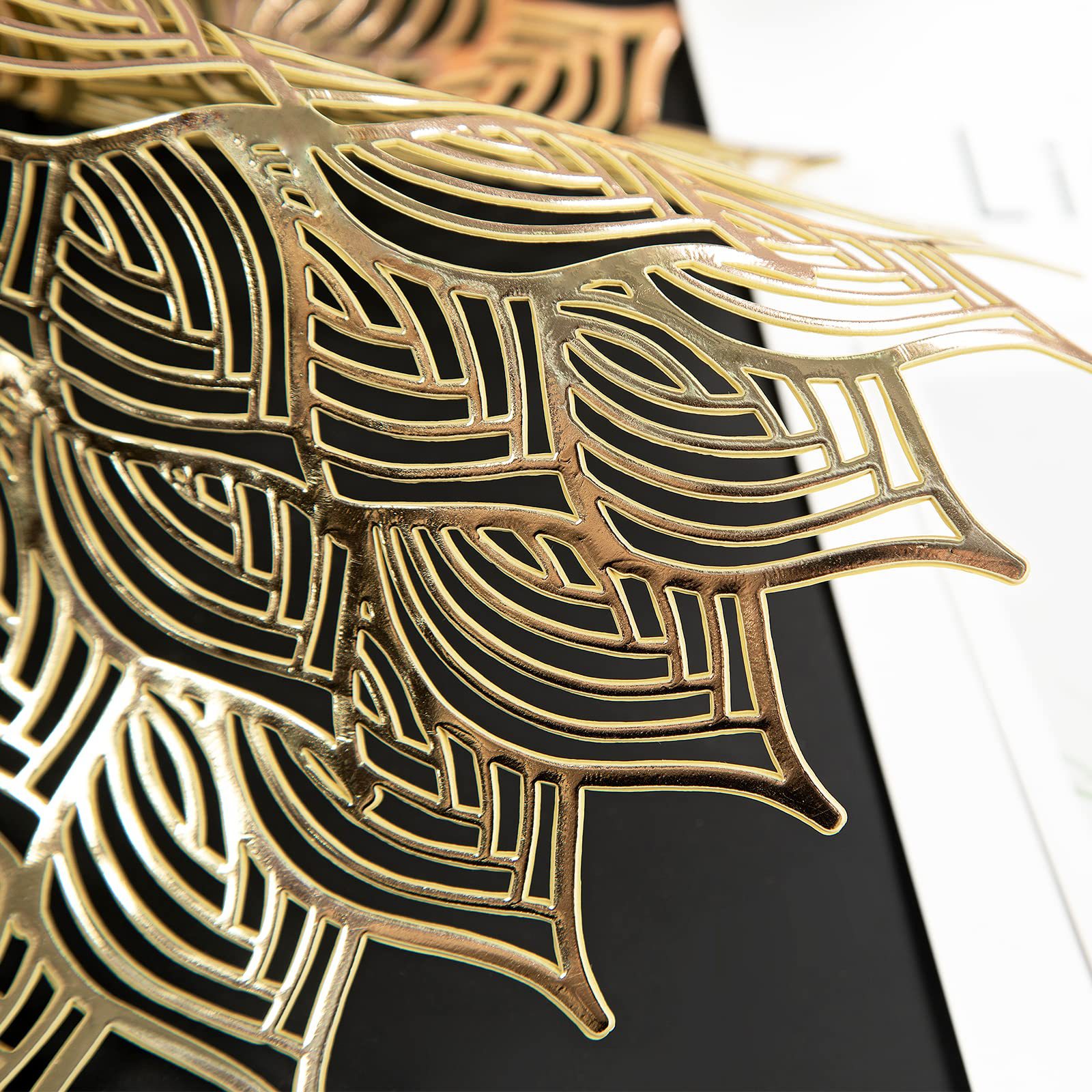 Poligonal Redondo Oro-06