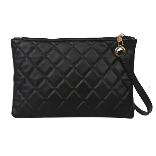 New style bag women's clutch bag contrasting diamond casual bag summer solid color large capacity hand envelope bag