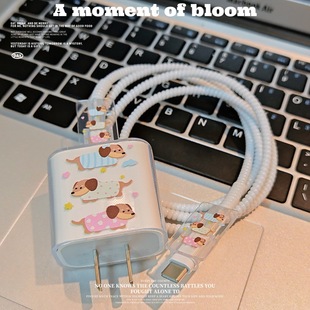Data Cable Protective Cover Suitable for Apple 20Wiphone14Promax Charging Cable Anti-Breakage 13 Fast Charging 15/12 Shell