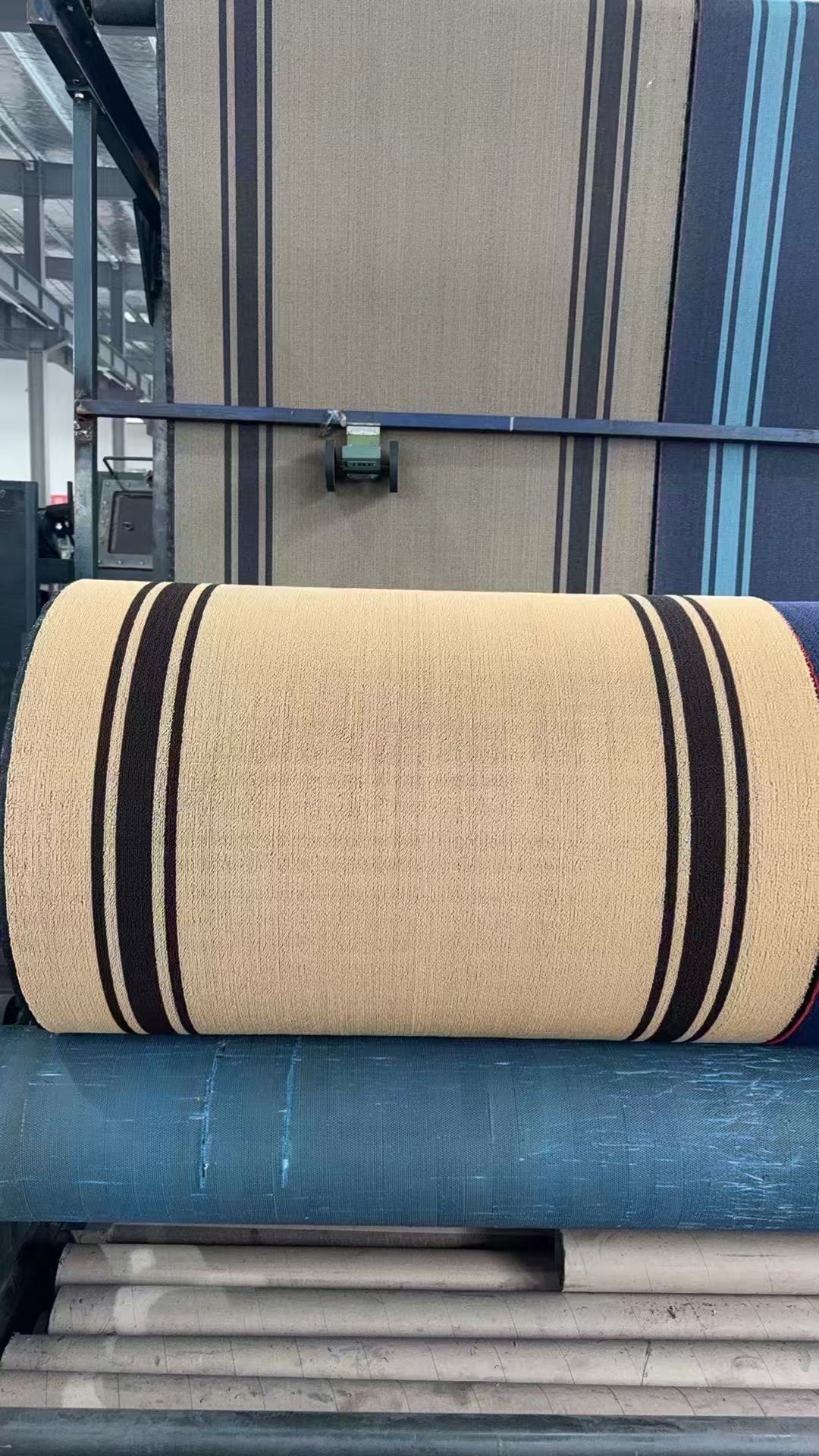 Car Floor Mats Solvent-Free Wire Ring Wholesale Roll Material Factory Direct Hair Anti-Slip Double Stripes