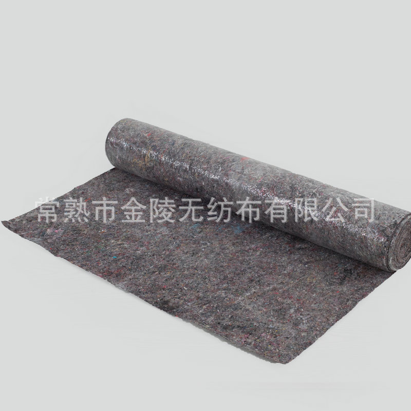 厂家供应无纺布地垫 装修毯 油漆垫 毛毡垫 废布毯