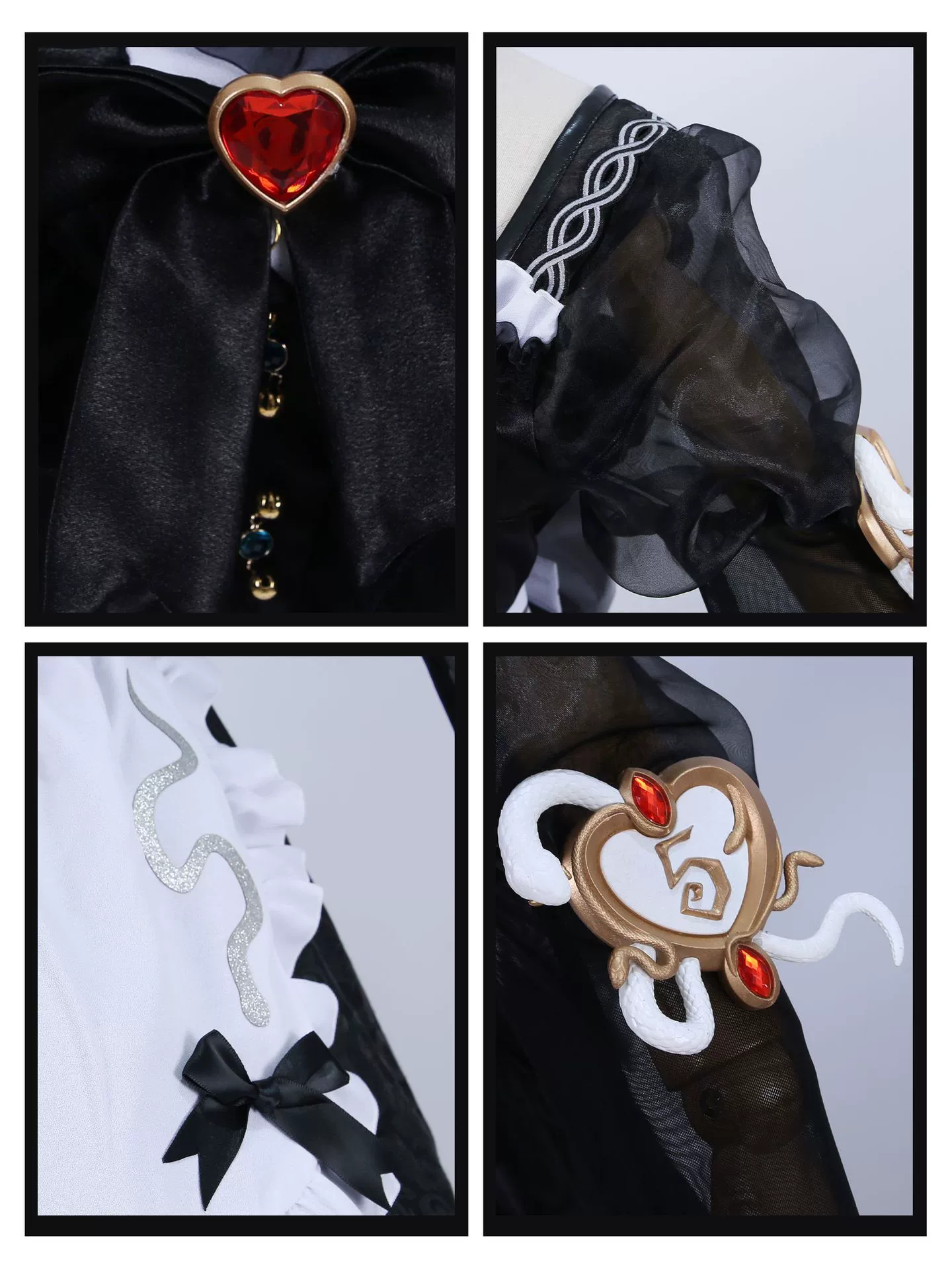 Identity V косплей костюм Священник/Скарлет: красноволосая ведьма полный комплект с рогами коровы