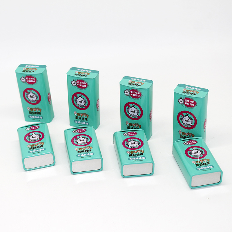 口香糖果铁盒翻盖糖果铁盒 呒糖去味口香糖糖果铁盒马口铁小糖盒